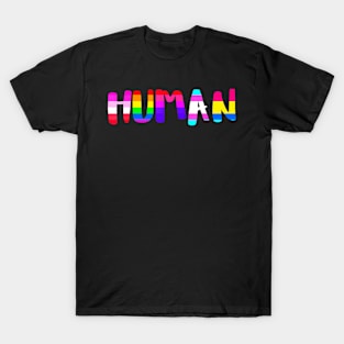 Rainbow Flag Human Rights Gay Rights Lgbtq Pride Month T-Shirt